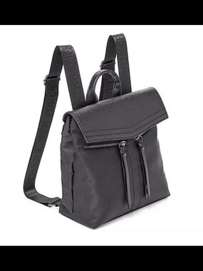Stylish Black Men's Backpack - Sleek Urban Carry